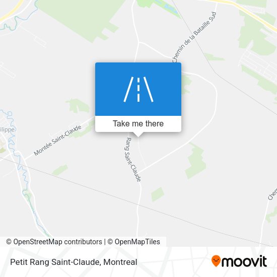 Petit Rang Saint-Claude map