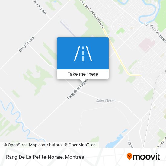 Rang De La Petite-Noraie map