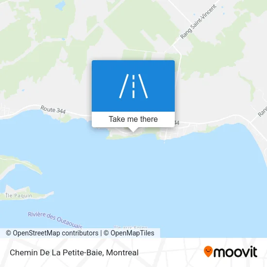 Chemin De La Petite-Baie map