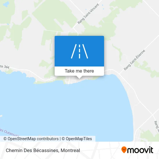 Chemin Des Bécassines map