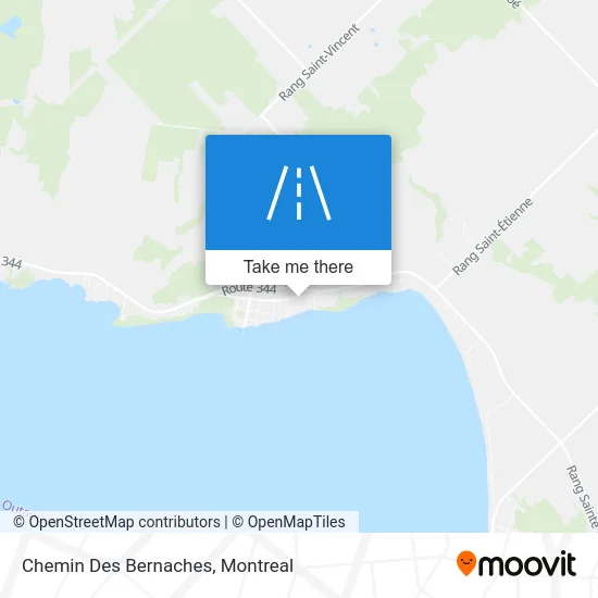 Chemin Des Bernaches map