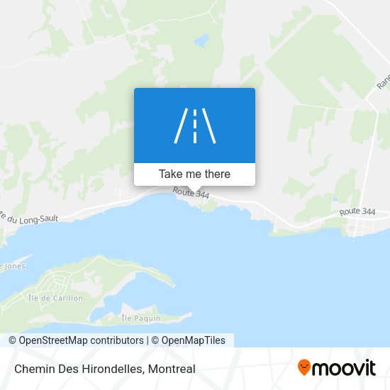 Chemin Des Hirondelles map