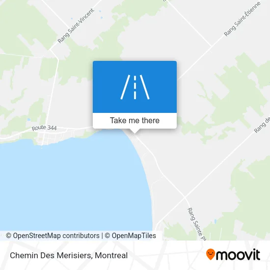 Chemin Des Merisiers map