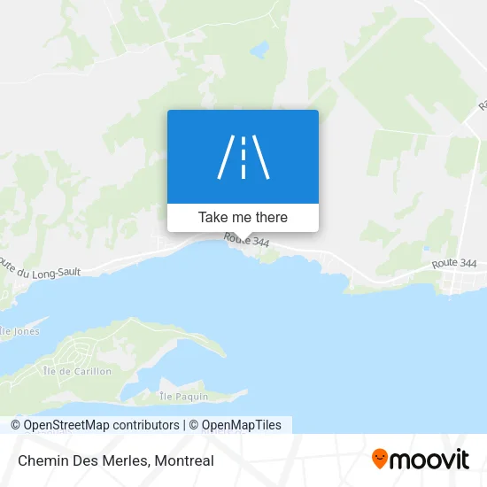 Chemin Des Merles map