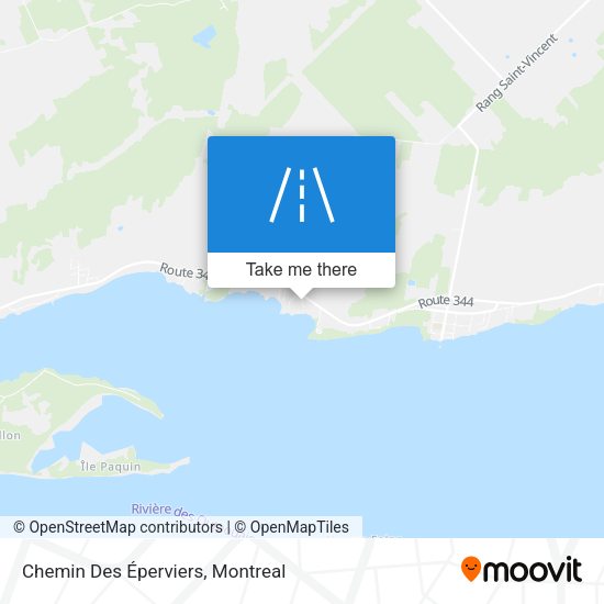 Chemin Des Éperviers map