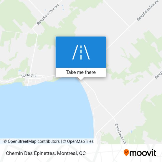 Chemin Des Épinettes map
