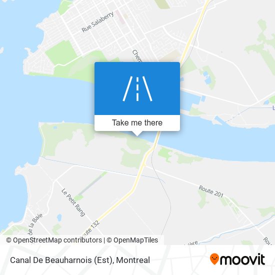 Canal De Beauharnois (Est) map