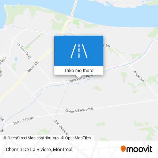 Chemin De La Rivière map