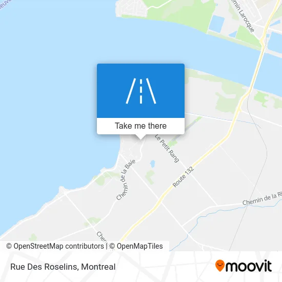 Rue Des Roselins map