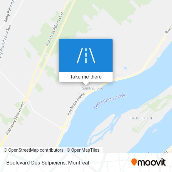 Boulevard Des Sulpiciens map