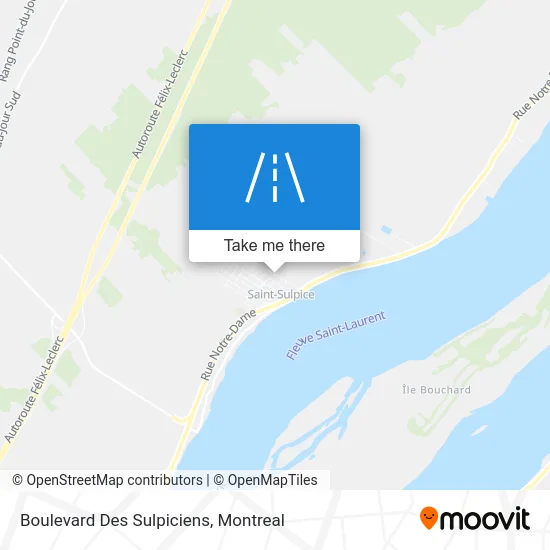 Boulevard Des Sulpiciens map