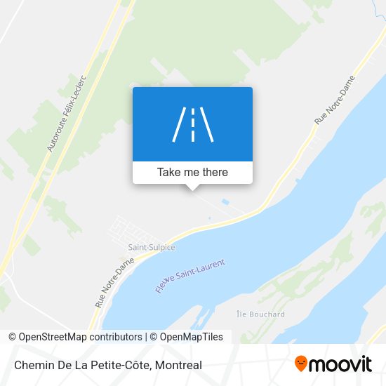 Chemin De La Petite-Côte map