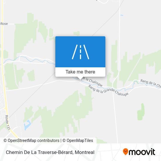 Chemin De La Traverse-Bérard map