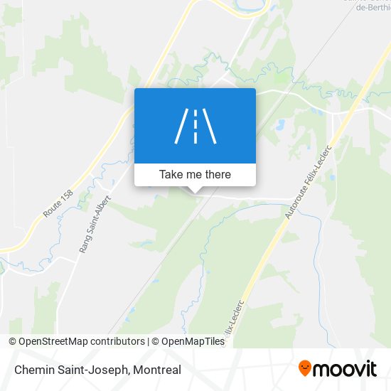 Chemin Saint-Joseph map