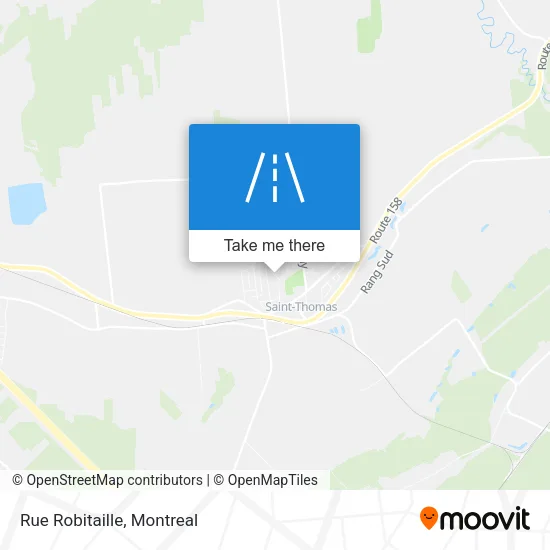 Rue Robitaille map