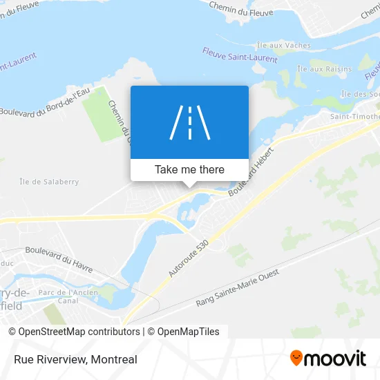Rue Riverview map