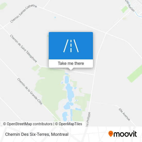 Chemin Des Six-Terres map