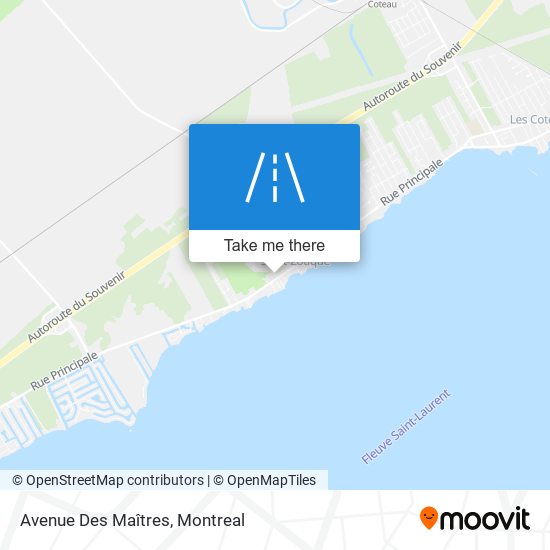 Avenue Des Maîtres map
