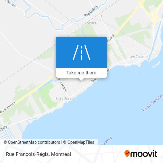 Rue François-Régis map