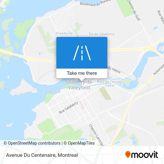 Avenue Du Centenaire map