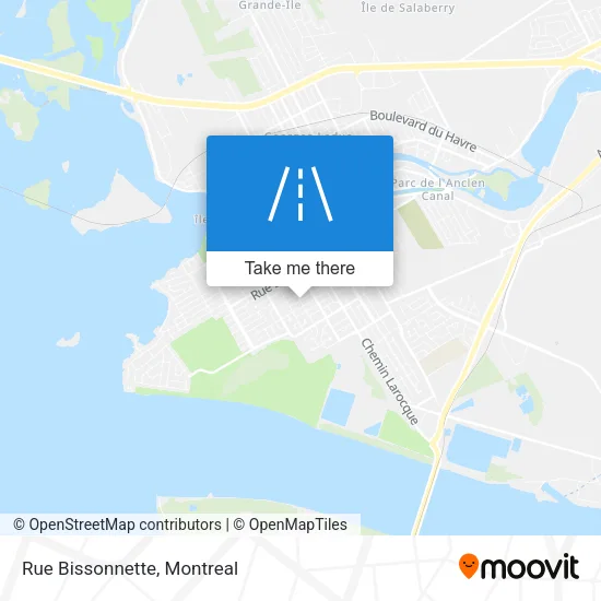 Rue Bissonnette map
