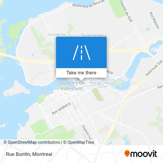 Rue Buntin map