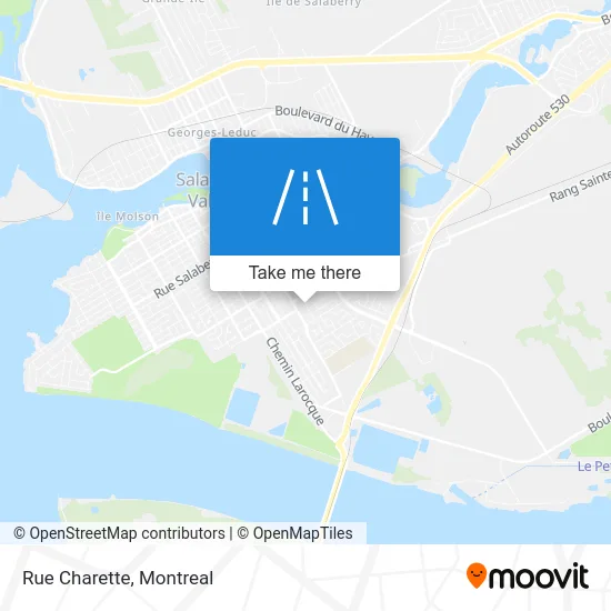 Rue Charette map
