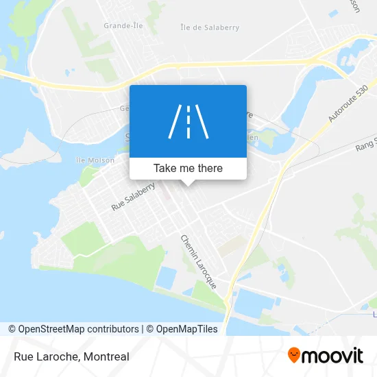 Rue Laroche map