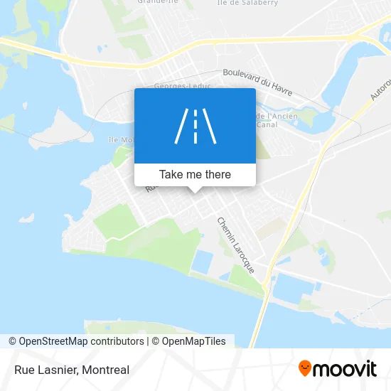 Rue Lasnier map