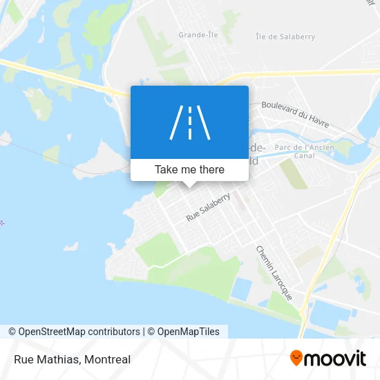 Rue Mathias map