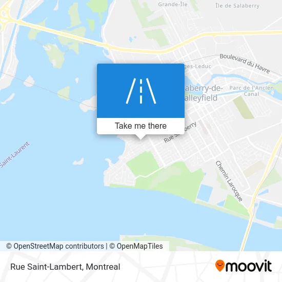 Rue Saint-Lambert map