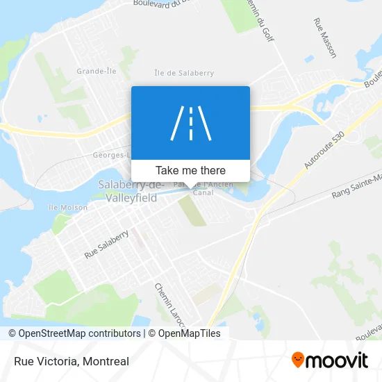 Rue Victoria map