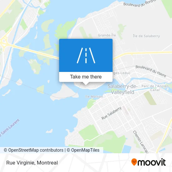 Rue Virginie map