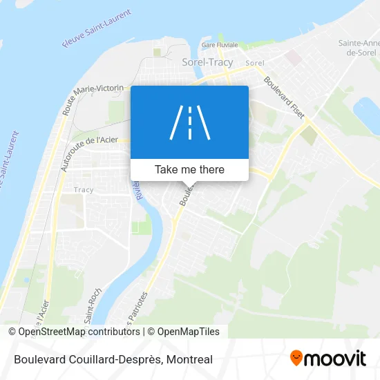 Boulevard Couillard-Desprès map