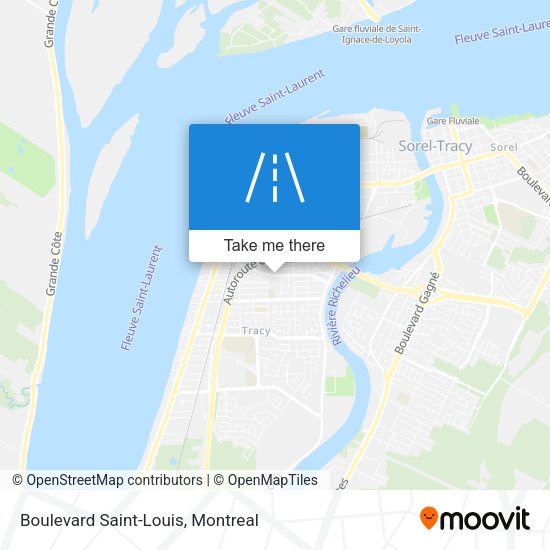Boulevard Saint-Louis map