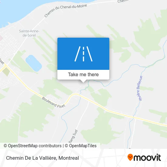Chemin De La Vallière map