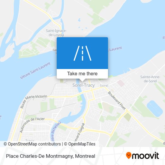 Place Charles-De Montmagny map