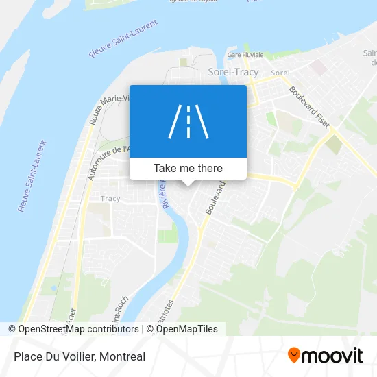 Place Du Voilier map