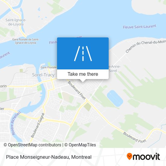 Place Monseigneur-Nadeau map