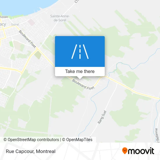 Rue Capcour map