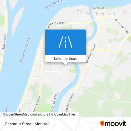 Rue Des Châtaigniers map