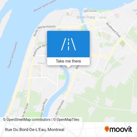 Rue Du Bord-De-L'Eau map