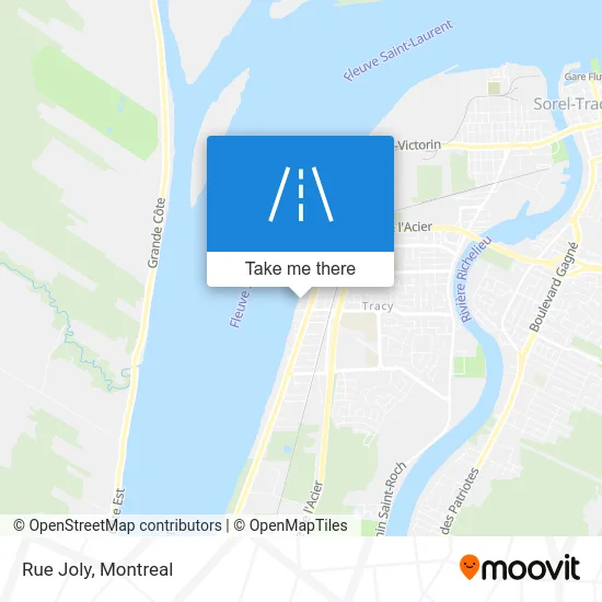 Rue Joly map