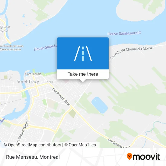 Rue Manseau map