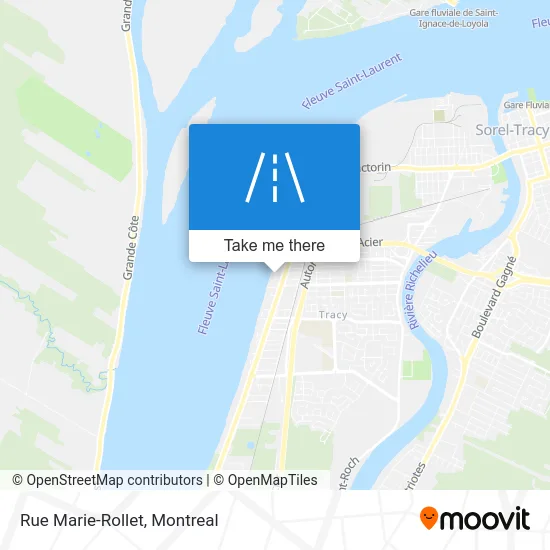 Rue Marie-Rollet map