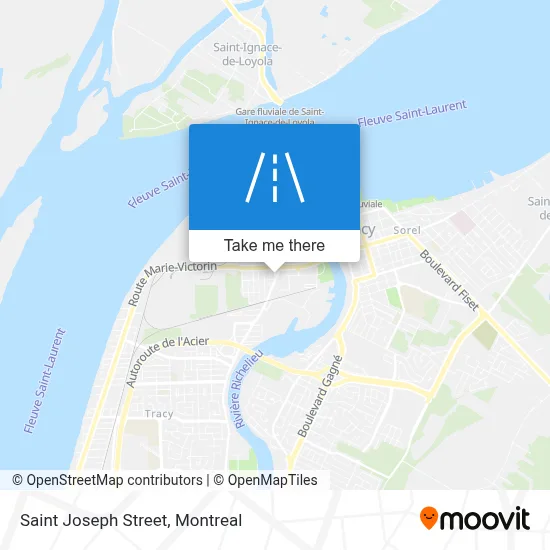 Rue Saint-Joseph map