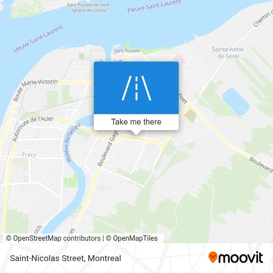 Rue Saint-Nicolas map