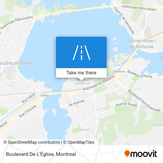 Boulevard De L'Église map