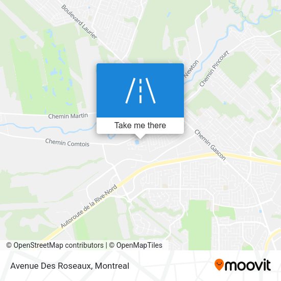 Avenue Des Roseaux map
