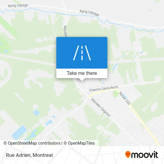 Rue Adrien map
